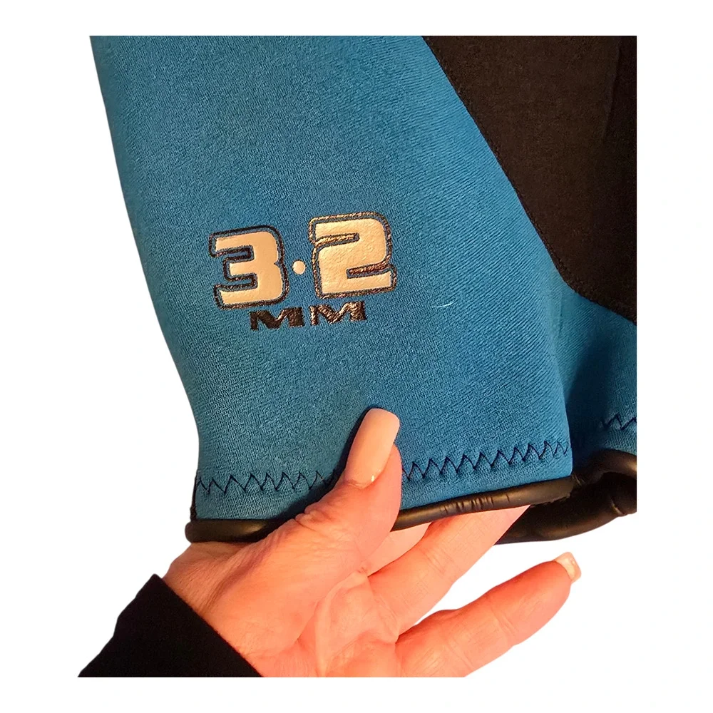 Body Glove Shorty Wetsuit Mens Size M/L Black Blue Neoprene 3/2mm - Picture 8 of 16